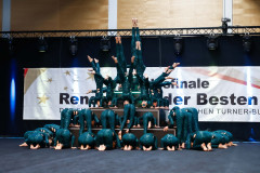 Eindrücke von Wettkampf und Gala; 19. Bundesfinale "Rendezvous der Besten" am 30.11.2024 in der Sporthalle des BIZ in Worms. Photo: Ulrich Fassbender
