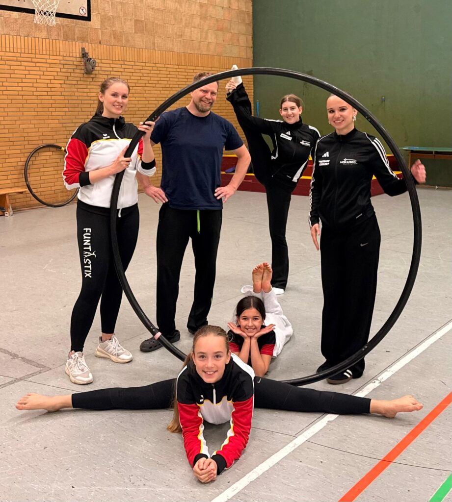 Funtastix Delegation beim Cyr Wheel Weekend 2026
